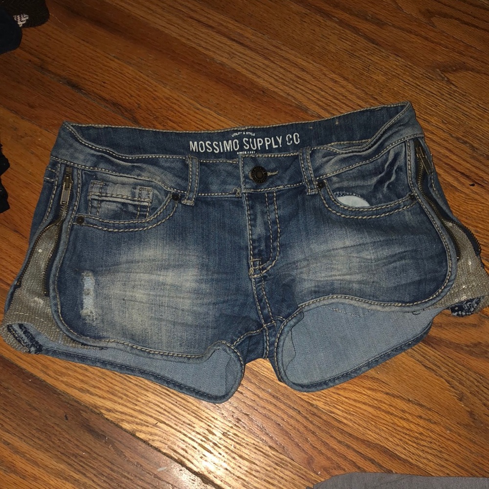 Sequin shorts